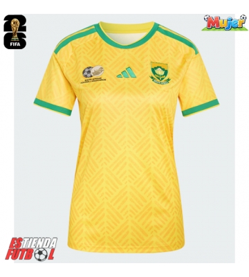 Sudáfrica Primera Equipación Mujer Mundial 2026 Manga Corta